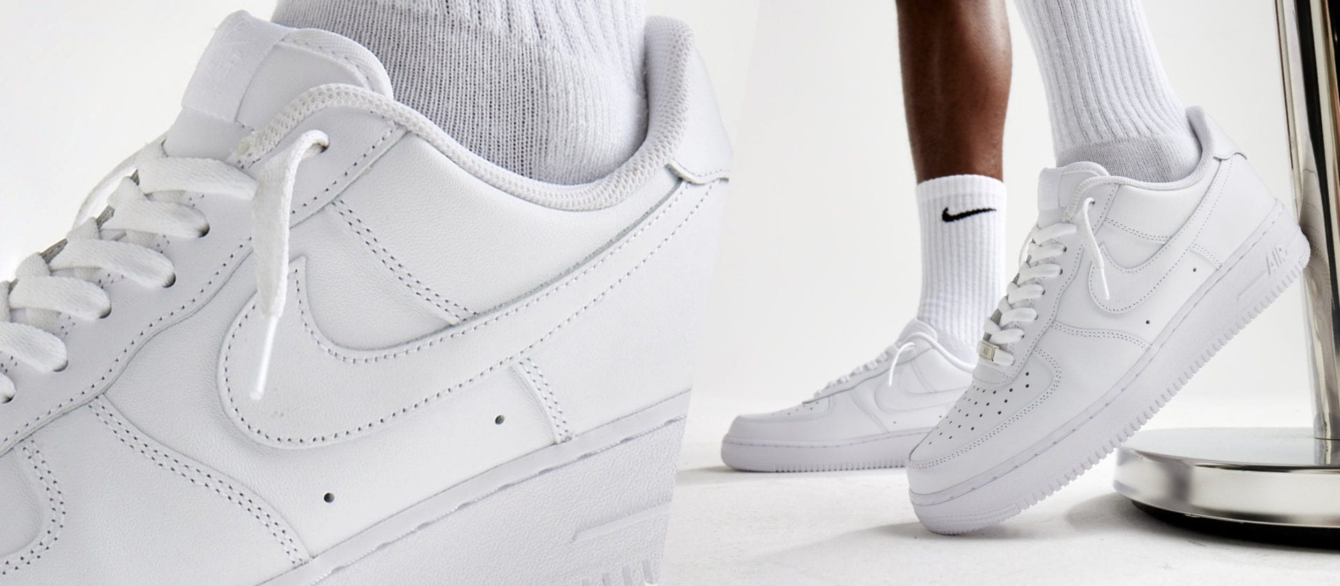 Fehér Nike Air Force 1 – hogyan viseld ezt az ikonikus lépőt?